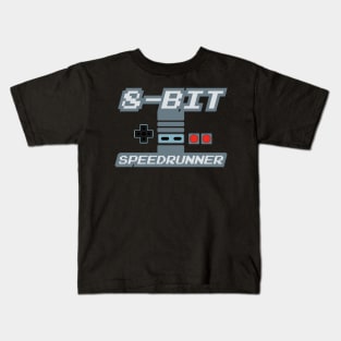 8-Bit Speedrunner Kids T-Shirt